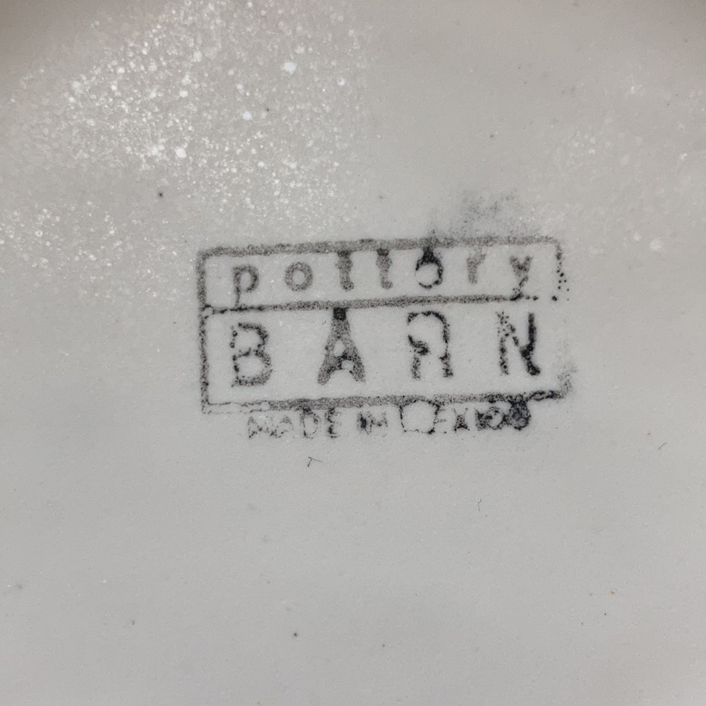 Pottery Barn vintage ceramic bowl made in Mexico - Picture 6 of 11